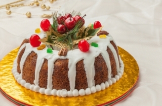 Cake de frutas navideño